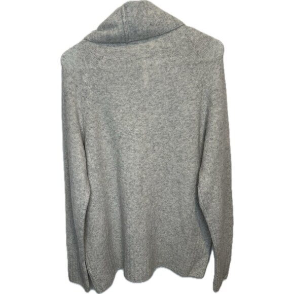 Babaton The Group Women’s Merino Wool Turtleneck Sweater Small Gray - Picture 3 of 9